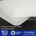 Commercial advertising light box panel frosted acrylic led light diffuser sheet